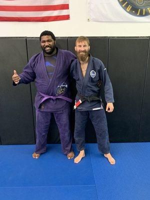 Micah's Purple Belt Promotion!