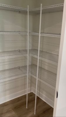 Pantry before