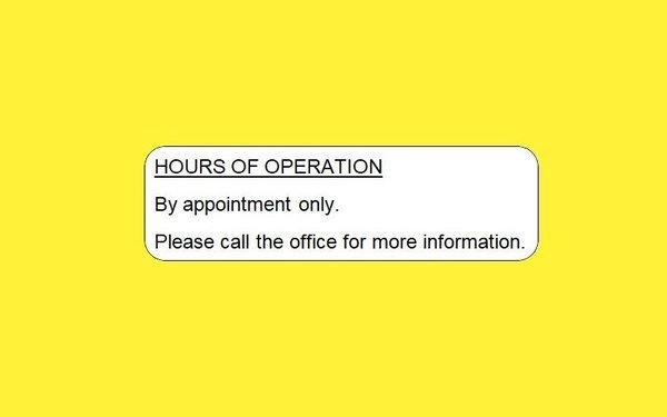 Office hours bt appointment