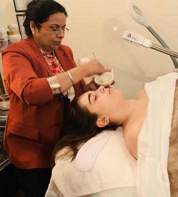 With being an esthetician over 20 years, I incorporate energy healing while performing any skin care treatment.