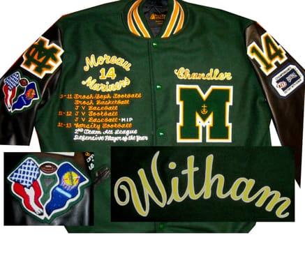 Moreau Catholic Varsity Jacket