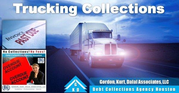 We have a history of collecting for trucking companies NATIONWIDE and they know they can count on us to recover OUTSTANDING RECEIVABLES.