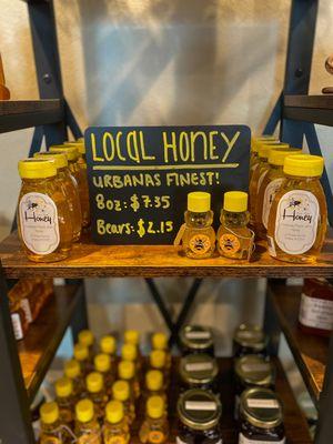 Local honey for sale!