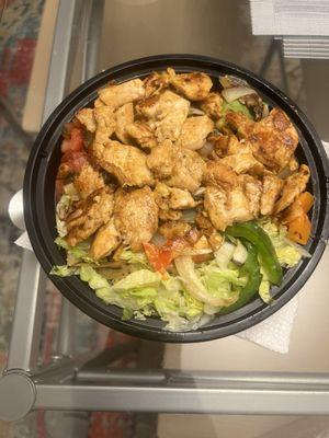 Chicken burrito bowl