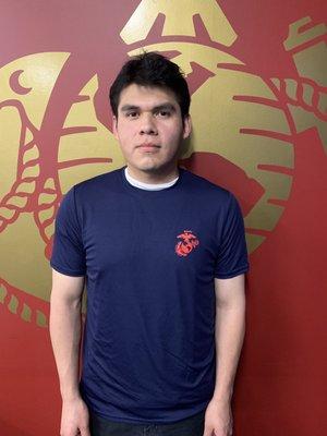 William Nunezdiaz just joined the Marine Corps family