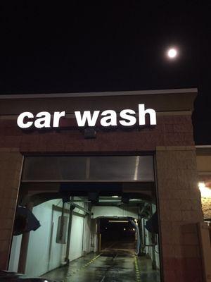 They do have a car wash if you're looking for that