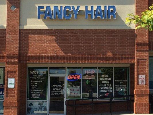 FULLSERVICEFAMILYSALON               FANCY HAIR              770-978-3646      WALK-INS WELCOME