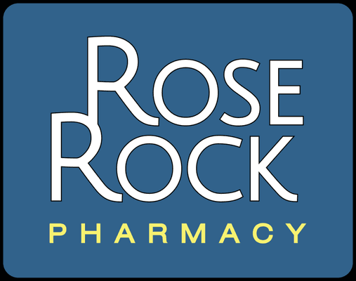 Rose Rock Pharmacy Stacked Logo