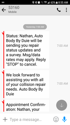 The gentlemen I spoke with said words to the effect of "we didn't send those." Please get control of your system. Waste of a morning.