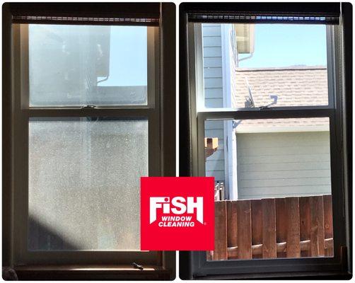 You will be amazed by the difference professional cleaning makes. Window Cleaning Service #BeforeAndAfter