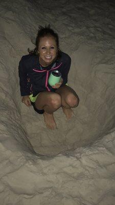 Had a great time ! Fell in a hole