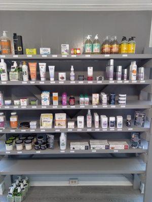 Some of our bath and body products