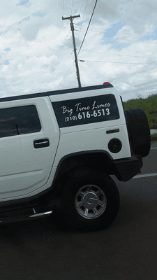 I will never hire them. This driver flew past us on 1604 in a no passing zone. He entered the left turn lane for the on coming traffic.