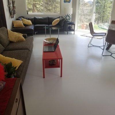 interior solid color floors