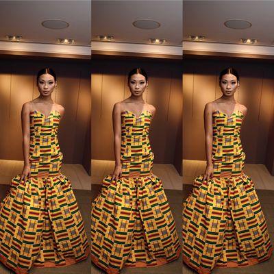 Formal Ankara gown