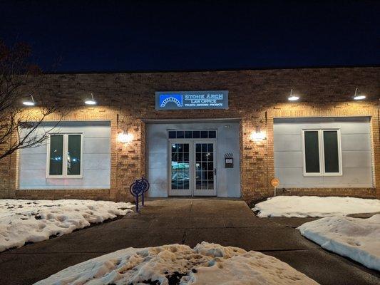 Stone Arch Law Office_Exterior_Logo