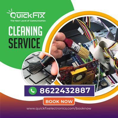 Free Cleaning Service with any repair