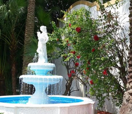 Close-up of our "Fountain" which can be viewed from US Highway 19