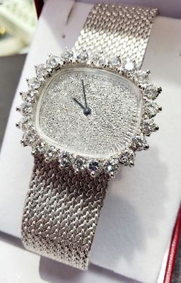 Blancpain wristwatch with diamond accents