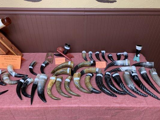 More drinking horns!