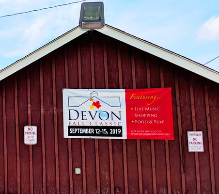 Devon Horse Show -- Fall Classic Poster 2019