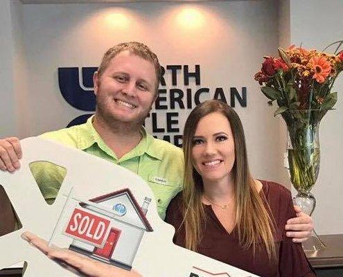 First time homebuyer! His smile tells all.