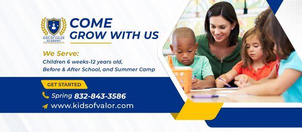 Kids of Valor Academy-Spring