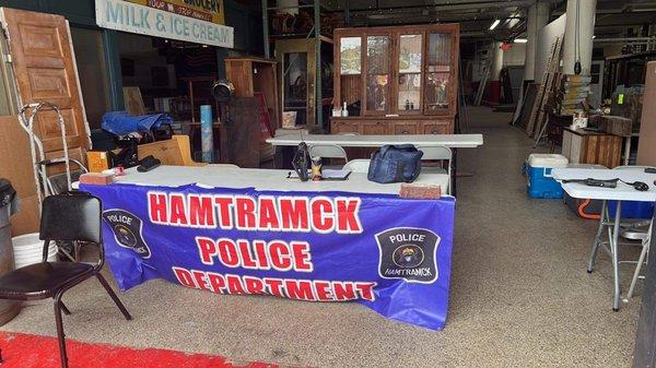 Hamtramck Police Department Command Post ! Labor Day Fest!