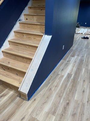 Basement stairs