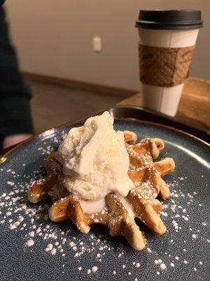 Gelato Waffle