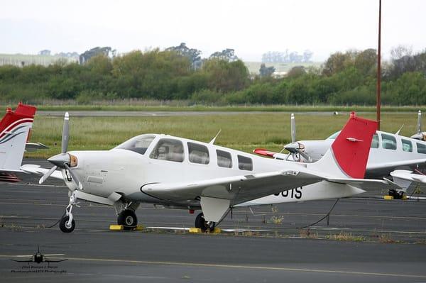 One of JAL pilot training aircraft