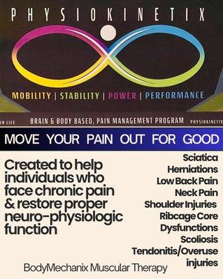 Created to help individuals with chronic pain