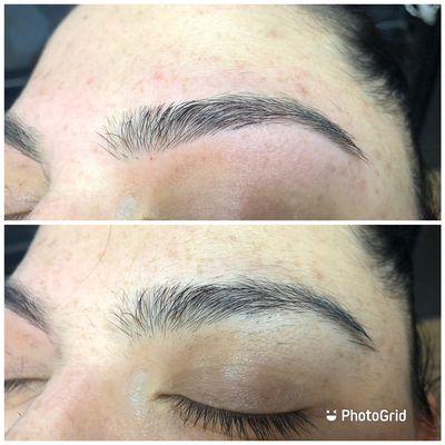 eyebrow threading