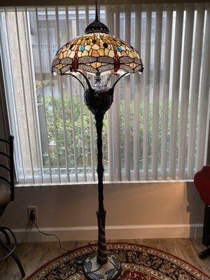 Repaired Floor Lamp with shade!