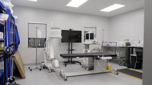 Modern Vascular Procedure Room