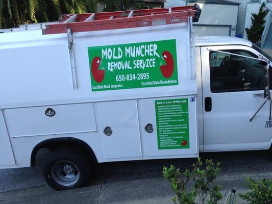 The Mold Muncher truck