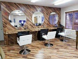 Our newly renovated salon..