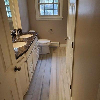 Bathroom remodel