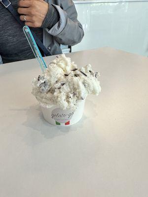 stracciatella gelato (chocolate chip)