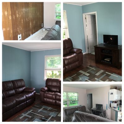 Custom interior painting