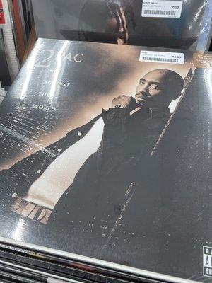 Good selection on vinyl's ~ 2Pac