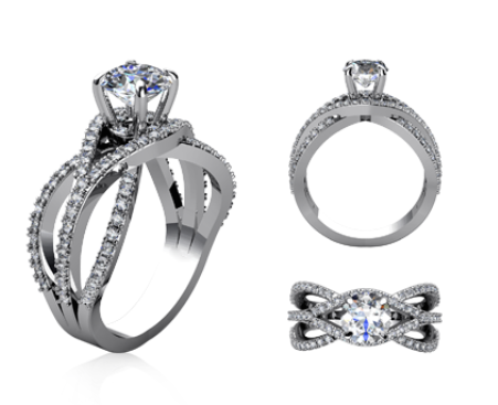 Custom Design Engagement Rings