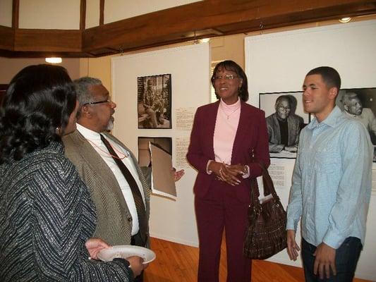 Opening Reception for "Tribute to Trailblazers" exhibit. 2010