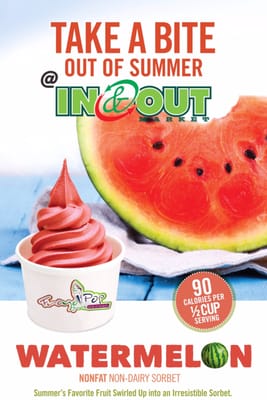 Take a bite out of the #summer. #Nonfat #frozen #sorbet