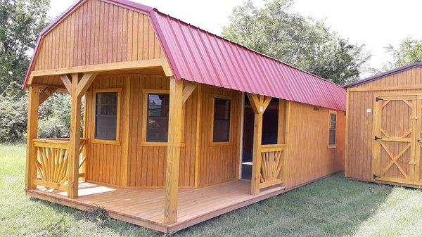 New Timberline Barns Storage Building arrived today!! Come check them out, talk to us about price and payments, there are a lot more options