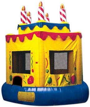 Inflatable Birthday Cake Bouncer - $250.00 for the entire day!!