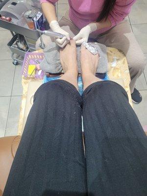 Pedicure time