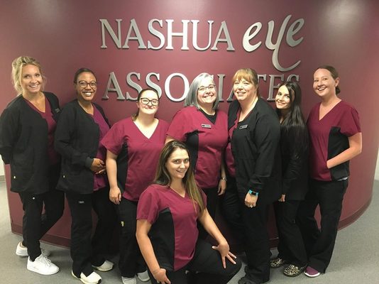 Our fantastic team at Nashua Eye Associates, P.C.