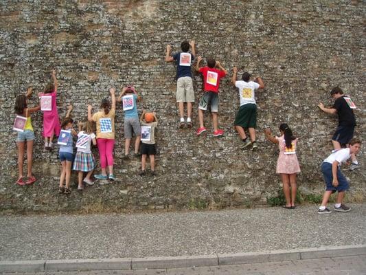 Have you climbed the medieval wall of Siena?