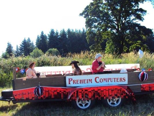 Float from Sauerkraut festival